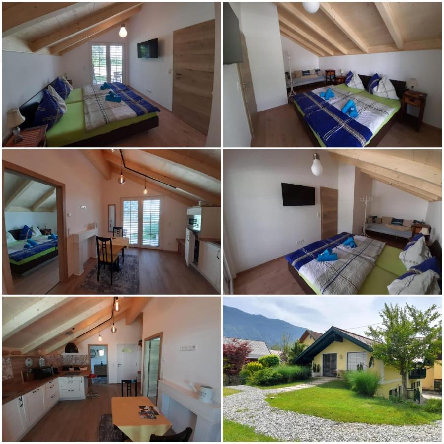 Apartments Edelweiss & Enzian - Gaestehaus Zum Fuchs Hermagor-Pressegger See Eksteriør billede