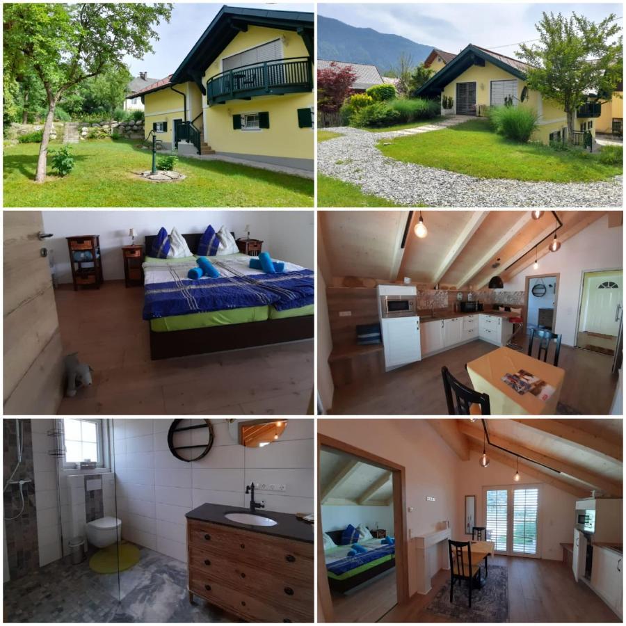 Apartments Edelweiss & Enzian - Gaestehaus Zum Fuchs Hermagor-Pressegger See Eksteriør billede